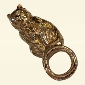 🌼VTG Avon Cat Brooch with Eyeglass Loop